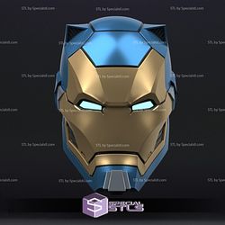 Cosplay STL Files Blastoise Iron Man Helmet Wearable 3D Print