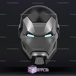 Cosplay STL Files Blastoise Iron Man Helmet Wearable 3D Print