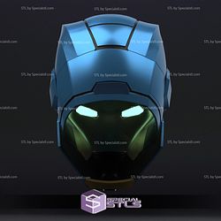 Cosplay STL Files Blastoise Iron Man Helmet Wearable 3D Print