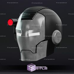 Cosplay STL Files Comic War Machine Helmet Wearable 3D Print