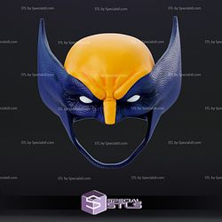 Cosplay STL Files Comic Wolverine Mask Wearable 3D Print
