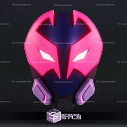 Cosplay STL Files Miles Prowler Helmet Spiderman Wearable 3D Print