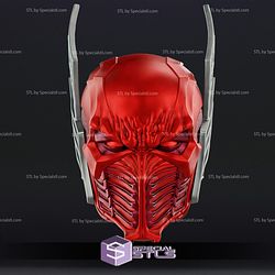 Cosplay STL Files Red Death Mask Wearable 3D Print