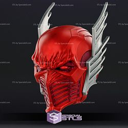 Cosplay STL Files Red Death Mask Wearable 3D Print