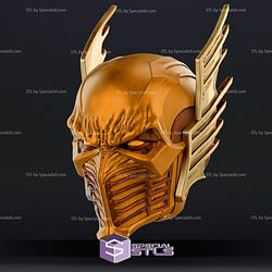 Cosplay STL Files Red Death Mask Wearable 3D Print