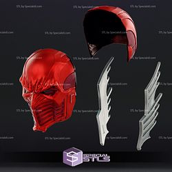 Cosplay STL Files Red Death Mask Wearable 3D Print