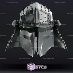 Cosplay STL Files Samurai Mandalorian Helmet Wearable 3D Print
