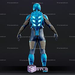 Cosplay STL Files Blue Beetle Suit V2 Wearable 3D Print