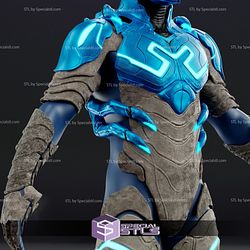 Cosplay STL Files Blue Beetle Suit V2 Wearable 3D Print