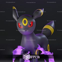 Umbreon STL Files Pokemon 3D Printing Figurine