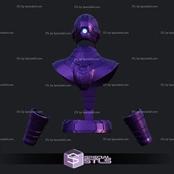 Cosplay STL Files Kang The Conqueror Armor Wearable 3D Print