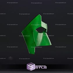 Cosplay STL Files Kyle Rayner Green Lantern Mask Wearable 3D Print