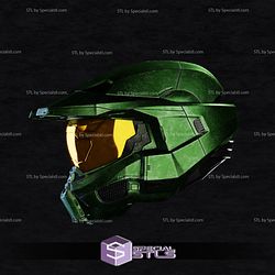 Cosplay STL Files Master Chief Tv Show Helmet 3D Print Wearable