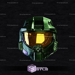 Cosplay STL Files Master Chief Tv Show Helmet 3D Print Wearable