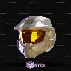 Cosplay STL Files Master Chief Tv Show Helmet 3D Print Wearable