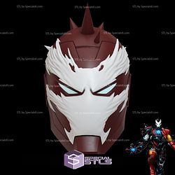 Cosplay STL Files Iron Man Venom Helmet 3D Print Wearable