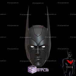 Cosplay STL Files Batman Beyond Helmet 3D Print Wearable