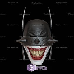Cosplay STL Files Batman who Laughs Mask 3D Print Wearable