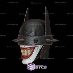 Cosplay STL Files Batman who Laughs Mask 3D Print Wearable