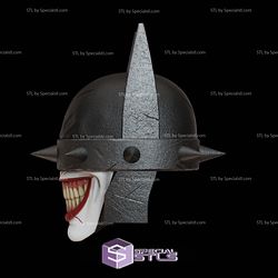 Cosplay STL Files Batman who Laughs Mask 3D Print Wearable