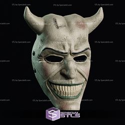 Cosplay STL Files Black Phone Mask 3D Print Wearable