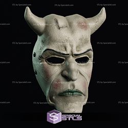 Cosplay STL Files Black Phone Mask 3D Print Wearable