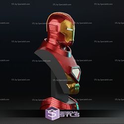 Modular Iron Man Bust STL Files 3D Printing Figurine