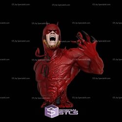 Carnage Daredevil Bust STL Files
