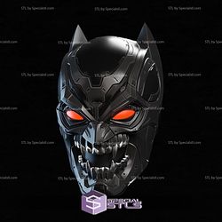 Cosplay STL Files Terminator Batman Helmet 3D Print Wearable