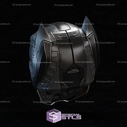 Cosplay STL Files Terminator Batman Helmet 3D Print Wearable