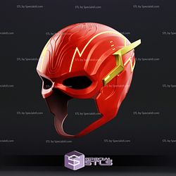 Cosplay STL Files The Flash Helmet V2 STL Files Wearable 3D Print