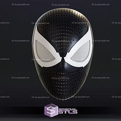 Cosplay STL Files Venom Spiderman Face Shell Wearable 3D Print