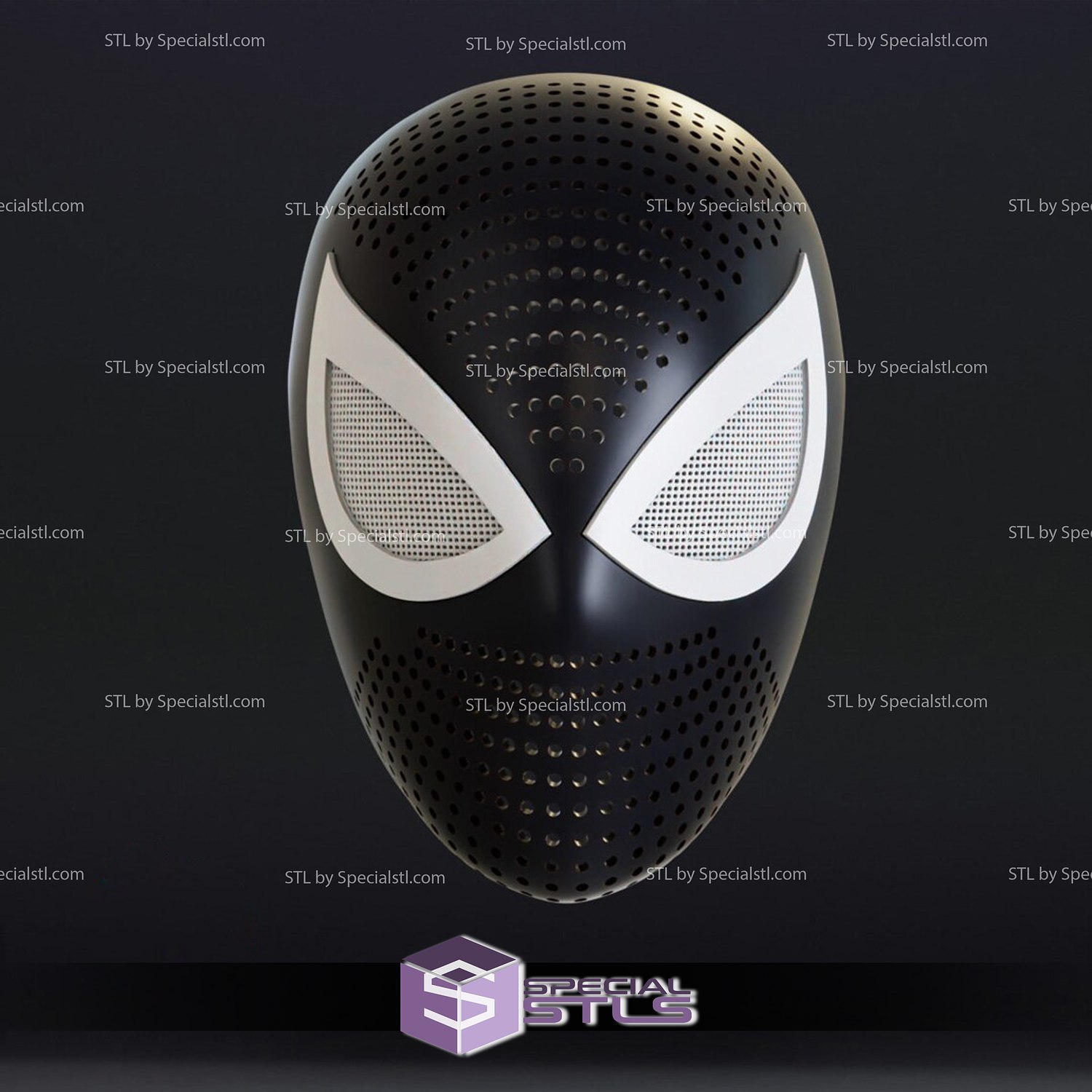 Cosplay STL Files Venom Spiderman Mask 3D Print Wearable