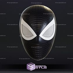 Cosplay STL Files Venom Spiderman Face Shell Wearable 3D Print