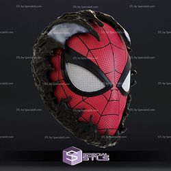 Cosplay STL Files Venom Spiderman Mask 3D Print Wearable