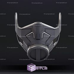 Cosplay STL Files Smoke Mask MK1 Mortal Kombat Wearable 3D Print