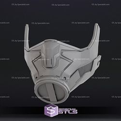 Cosplay STL Files Smoke Mask MK1 Mortal Kombat Wearable 3D Print