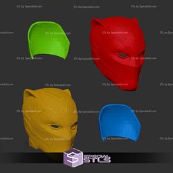 Cosplay STL Files Shuri Black Panther Mask 3D Print Wearable