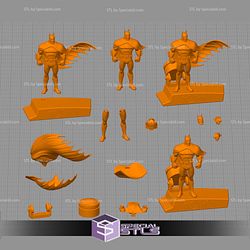 Batman Animated STL Files V2 Standing