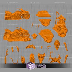 Batman Death Metal V2 3D Printing Figurine STL Files