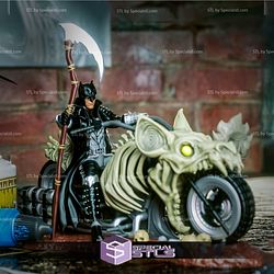 Batman Death Metal V2 3D Printing Figurine STL Files