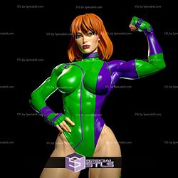 Caitlin Fairchild V2 3D Printing Figurine DC STL Files