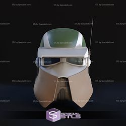 Cosplay STL AT-RT Driver Clone Trooper Helmet 3D Print Wearable