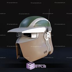 Cosplay STL AT-RT Driver Clone Trooper Helmet 3D Print Wearable