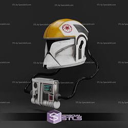 Cosplay STL Files Phase 1 Clone Trooper Helmet 3D Print Wearable