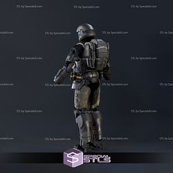 Cosplay STL Files Rookie ODST Armor Halo 3 3D Print Wearable