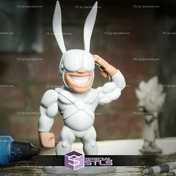 Chibi STL Collection - Arthur 3D Printing Figurine The Tick STL Files