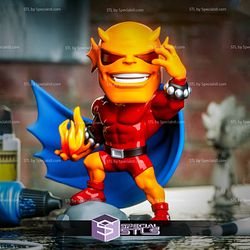 Chibi STL Collection - Etrigan DC 3D Printing Figurine STL Files