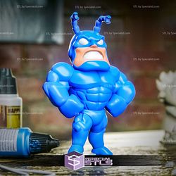 Chibi STL Collection - The Tick 3D Printing Figurine STL Files