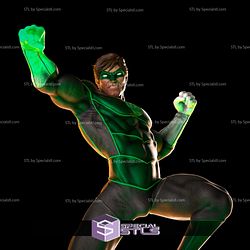 Green Lantern Hal Jordan Poisng 3D Printing Figurine DC STL Files